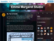 Tablet Screenshot of emmamargaretstudio.tumblr.com