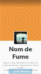 Mobile Screenshot of nom-de-fume.tumblr.com