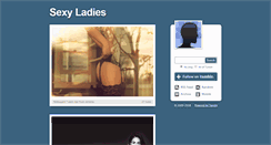 Desktop Screenshot of hotladies.tumblr.com