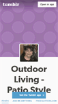 Mobile Screenshot of outdoor-living-patio.tumblr.com