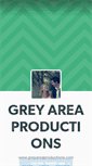 Mobile Screenshot of greyareaproductions.tumblr.com