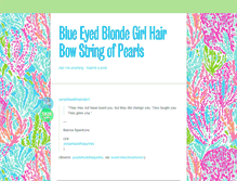 Tablet Screenshot of blondegirlstringofpearls.tumblr.com