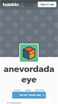 Mobile Screenshot of anevordadaeye.tumblr.com