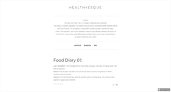 Desktop Screenshot of healthyesque.tumblr.com