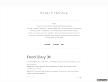 Tablet Screenshot of healthyesque.tumblr.com