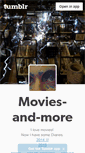 Mobile Screenshot of lil-k-movies-and-more.tumblr.com