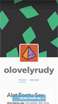 Mobile Screenshot of olovelyrudy.tumblr.com