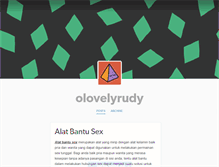 Tablet Screenshot of olovelyrudy.tumblr.com