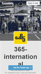 Mobile Screenshot of 365-international.tumblr.com