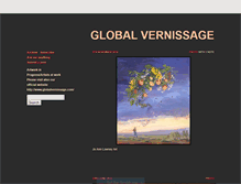 Tablet Screenshot of globalvernissage.tumblr.com
