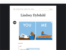 Tablet Screenshot of lindseydybdahl.tumblr.com