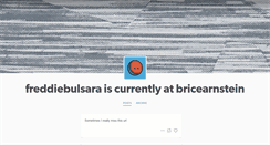 Desktop Screenshot of freddiebulsara.tumblr.com