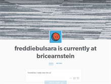 Tablet Screenshot of freddiebulsara.tumblr.com