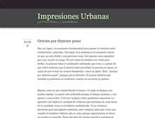Tablet Screenshot of impresionesurbanas.tumblr.com