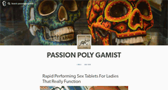 Desktop Screenshot of passionpolygamist.tumblr.com