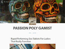 Tablet Screenshot of passionpolygamist.tumblr.com