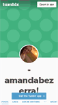 Mobile Screenshot of amandabezerra.tumblr.com
