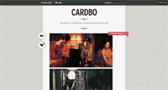 Desktop Screenshot of cardb0.tumblr.com