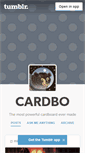 Mobile Screenshot of cardb0.tumblr.com