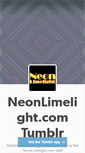 Mobile Screenshot of neon-limelight.tumblr.com
