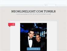 Tablet Screenshot of neon-limelight.tumblr.com