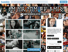 Tablet Screenshot of iamthebricklayer.tumblr.com