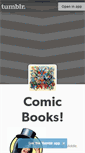Mobile Screenshot of comicbooks.tumblr.com