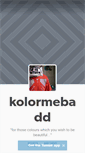 Mobile Screenshot of kolormebadd.tumblr.com