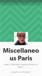 Mobile Screenshot of miscellaneousparis.tumblr.com