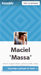 Mobile Screenshot of macielmassa.tumblr.com