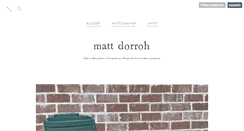 Desktop Screenshot of mattdorroh.tumblr.com