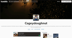 Desktop Screenshot of cageydoughnut.tumblr.com
