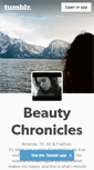 Mobile Screenshot of beautychronicles.tumblr.com