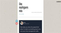 Desktop Screenshot of lamarmota.tumblr.com
