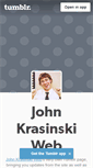 Mobile Screenshot of jkrasweb.tumblr.com