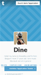 Mobile Screenshot of 0dine01.tumblr.com