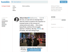 Tablet Screenshot of djdoena.tumblr.com