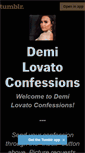 Mobile Screenshot of demilovatoconfessions.tumblr.com