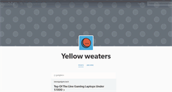 Desktop Screenshot of fouryellowsweaters.tumblr.com
