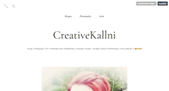 Desktop Screenshot of creativekallni.tumblr.com