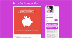 Desktop Screenshot of barefoot-spirit.tumblr.com