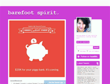 Tablet Screenshot of barefoot-spirit.tumblr.com