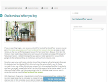 Tablet Screenshot of hardwoodfloorvacuum.tumblr.com