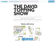 Tablet Screenshot of davidtopping.tumblr.com