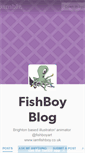Mobile Screenshot of fishboyart.tumblr.com