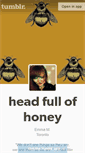 Mobile Screenshot of honeyhead.tumblr.com