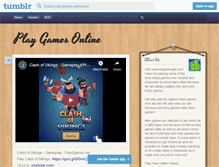 Tablet Screenshot of play-games-online-free.tumblr.com