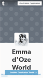 Mobile Screenshot of emmadoze.tumblr.com