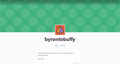 Desktop Screenshot of byrontobuffy.tumblr.com