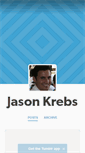 Mobile Screenshot of jasonkrebs.tumblr.com